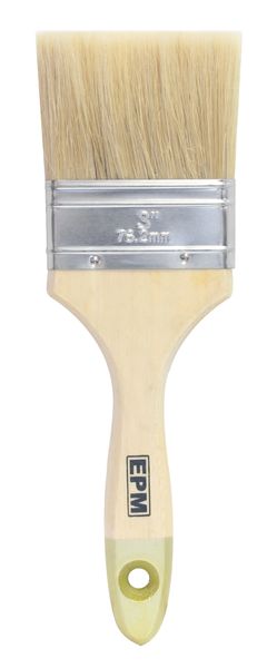 PĘDZEL ANGIELSKI PŁASKI GOLD 76MM  3'' - E-300-1243 zdjęcie 1