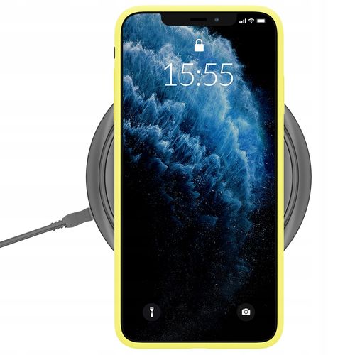 Matowe etui na Apple iPhone 14 Pro - 3mk Matt Case lime na Arena.pl