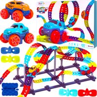 Kolejka Magiczny Tor Elastyczny Auto Układanka 291 el.