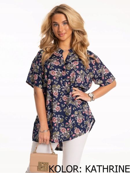 Świetna Wygodna Kobieca BLUZKA Koszula Plus Size Dużo Rozmiarów Kolorów zdjęcie 11