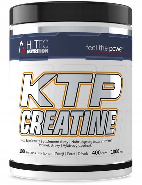 HI TEC KTP Creatine 400 k KREATYNA MONOHYDRAT WITB zdjęcie 1