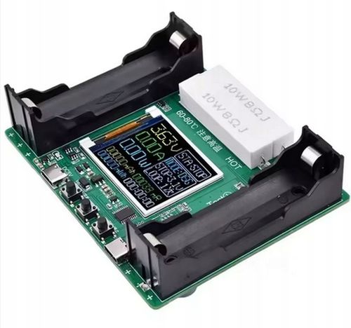 TESTER POJEMNOŚCI AKUMULATORÓW Z FUNKCJĄ ŁADOWANIA X-HX0598A NOWA WERSJA na Arena.pl