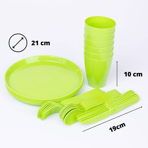 Zestaw piknikowy 31 elementów różne kolory na Arena.pl