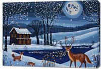 Obraz 100x70cm Przyszła Zima