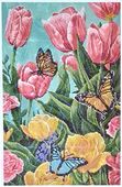 Obraz diamentowy TULIPANY malowanie diamentami 40x60cm dekoracja diamentowa