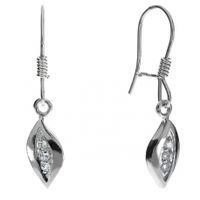 SREBRNE KOLCZYKI ŁEZKI SREBRO PRÓBY 925