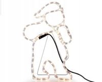 Święty MIKOŁAJ LED 3D ŚWIĄTECZNA OZDOBA NOWY