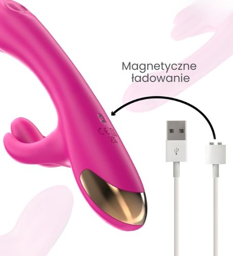 Wielofunkcyjny różowy króliczek na Arena.pl