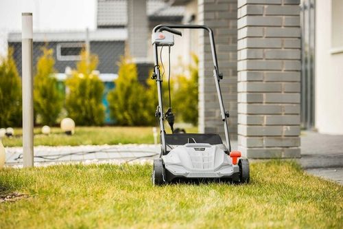 AERATOR WERTYKULATOR ELEKTRYCZNY LEHMANN TRAWY REGULACJA Z KOSZEM 2500W na Arena.pl