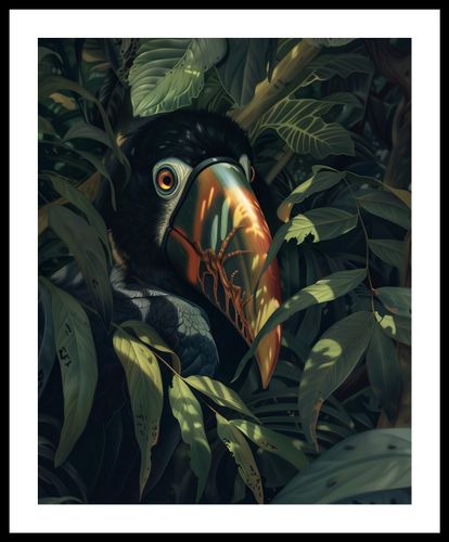 Plakat 40x50cm Skryty Tukan na Arena.pl