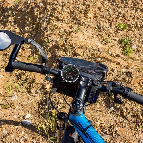 LICZNIK ROWEROWY RETRO BEZBATERYJNY WODOODPORNY XL na Arena.pl