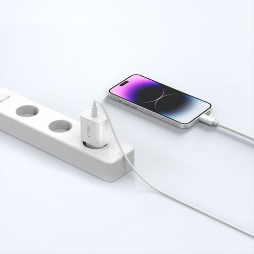 tech-protect nc20w 1-port network charger pd20w + lightning cable white na Arena.pl