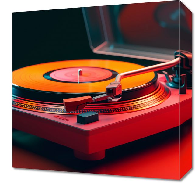 Obraz 40x40cm Retro Granie zdjęcie 1