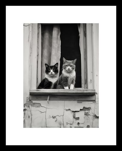 Plakat 13x18cm Para w Oknie na Arena.pl