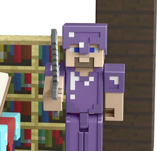 MINECRAFT ZESTAW MAGICZNY POKÓJ FIGURKA STEVE GYB6 na Arena.pl