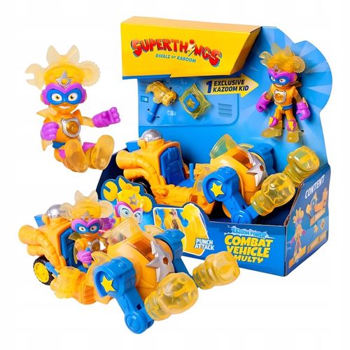SUPERTHINGS Kazoom Power Pojazd Bojowy Kid Multy Vehicle Figurka Zings na Arena.pl