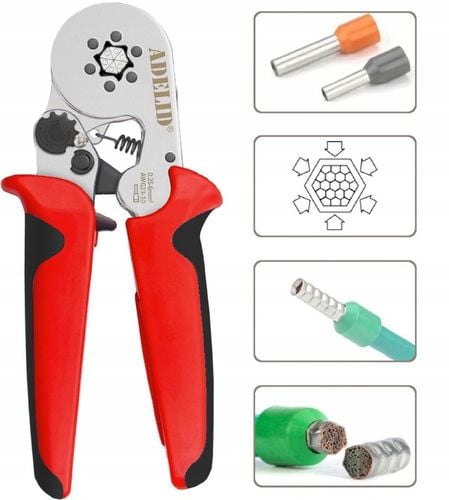 ZACISKARKA PRASKA TULEJEK DO KABLI SZEŚCIOKĄTNA na Arena.pl