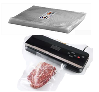 folia moletowa torebki do zgrzewarki próżniowej 20 x 25 cm  50szt.  1121