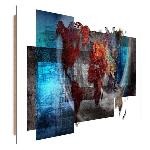 Deco Panel, Kompozycja z mapą świata 40x30 na Arena.pl