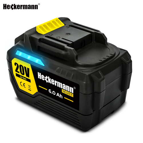 Akumulator do narzędzi Heckermann Select 20V 6Ah AVB20-6 na Arena.pl
