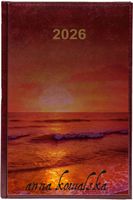 KALENDARZ A5 KSIĄŻKOWY TYGODNNIOWY 2026 personalizowany IMIĘ I NAZWISKO