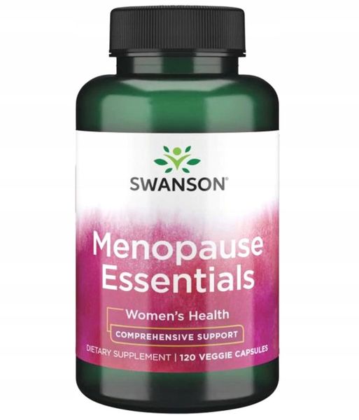 SWANSON MENOPAUSE ESSENTIALS 120 KAPS MENOPAUZA zdjęcie 1