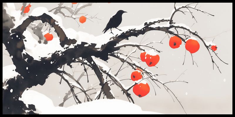 Plakat 91,3x44,5cm Wschodnia Akwarela zdjęcie 2