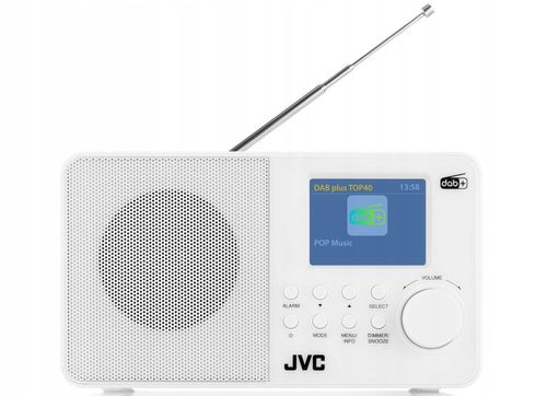 Radio JVC RA-E611W Biały na Arena.pl