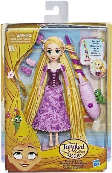 HASBRO E0180 ROSZPUNKA ZAPLĄTANI+LOKÓWKA zdjęcie 2