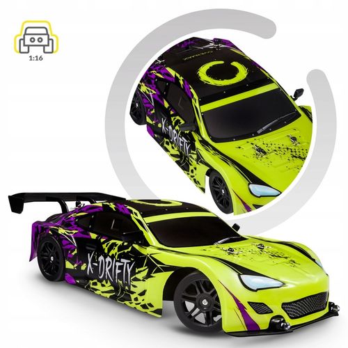 Samochód Auto RC DRIFT DRIFTING do DRIFTU ZDALNIE STEROWANY 1:16 20km/h na Arena.pl