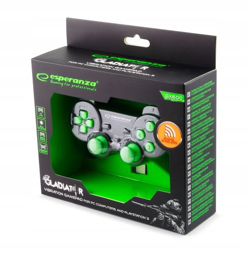 2 x Gamepad Bezprzewodowy Pad Kontroler USB do PS3 PC na Arena.pl