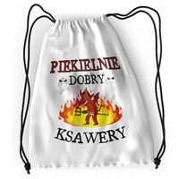 Plecak Dla Ksawerego Sportowy Szkolny Worek Torba Z Nadrukiem Ze Zdjęciem