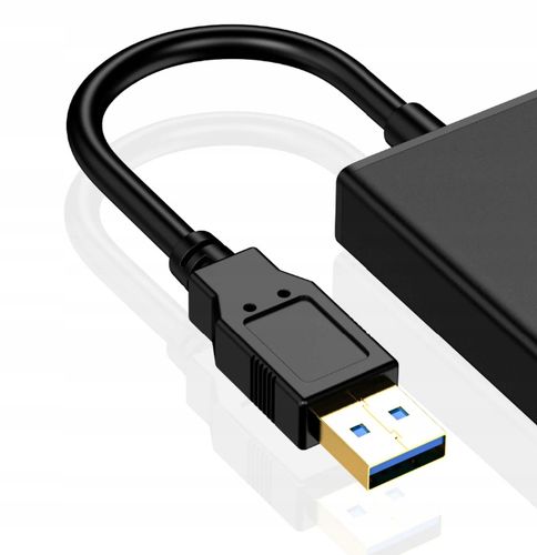 CO2 PRZEJŚCIÓWKA USB 3 HDMI ADAPTER KABEL HUB KONWERTER FULL HD 1080P 60HZ na Arena.pl