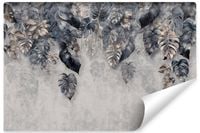 Fototapeta Do Salonu Abstrakcja Tropikalne LIŚCIE Efekt 3D 180cm x 120cm