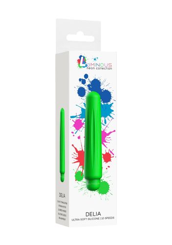 Delia - Abs Bullet With Sleeve - 10-Speeds - Green na Arena.pl