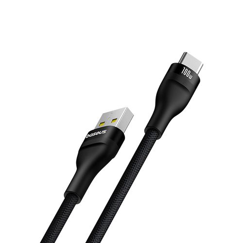 kabel przewód flash 2 usb-a - usb-c 100w 2m - czarny na Arena.pl