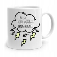 Dla Tirowca Kierowcy Kubek Kurys Błyskawicznie Z Nadrukiem Ze Zdjęciem