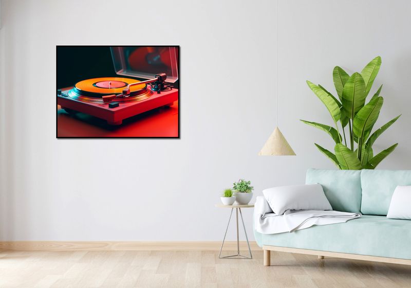 Plakat 100x75cm Retro Granie zdjęcie 4