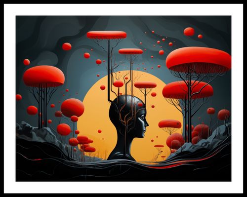 Plakat 65x50cm Myślokształty na Arena.pl