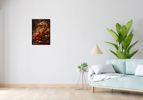 Plakat 42x59,4cm Smok Bogactwa na Arena.pl