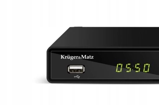 Tuner Dvb-T2 Krugermatz H.265 Hevc Dekoder Km0550C zdjęcie 6