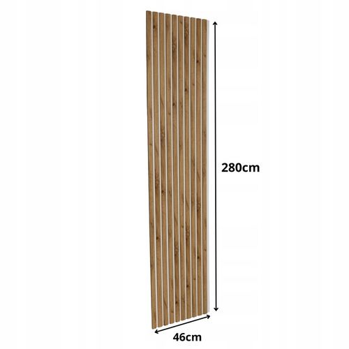 Lamele ścienne na Białej Płycie Dąb Różne kolory POLSKIE PREMIUM - 275x46cm na Arena.pl