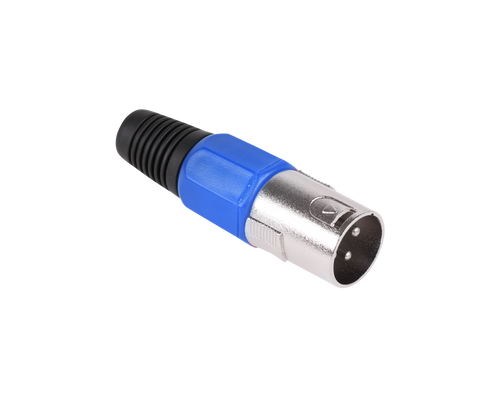 WTY0054C Wtyk mikrofonowy meski niebieski na Arena.pl