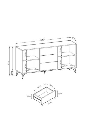 Komoda DIAMOND KSZ154 na Arena.pl
