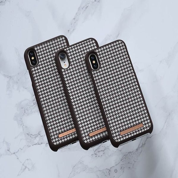 Nordic Elements Saeson Idun - Materiałowe etui iPhone Xs Max (Dark Brown) zdjęcie 5
