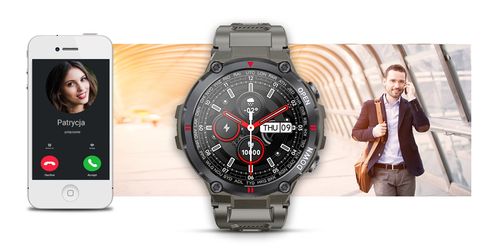 Smartwatch Giewont Focus SmartCall GW430-2 - Stone na Arena.pl