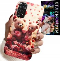 ETUI DO XIAOMI NOTE 11 / 11S - MISIE, LOVE YOU, SERCA WIELE WZORÓW CASE