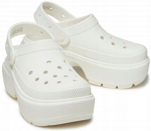 Damskie Buty Chodaki Klapki Platforma Crocs Stomp 209347 Clog 41-42 na Arena.pl