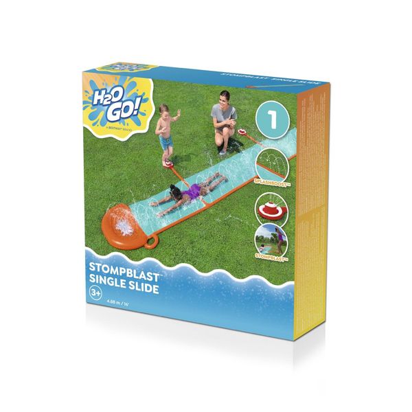 Pojedynczy Ślizg H2Ogo Stompblast 488 Cm Bestway zdjęcie 6