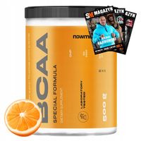 nowmax BCAA 2:1:1 500 g MOCNE AMINOKWASY AMINO REGENERACA MIĘŚNI!